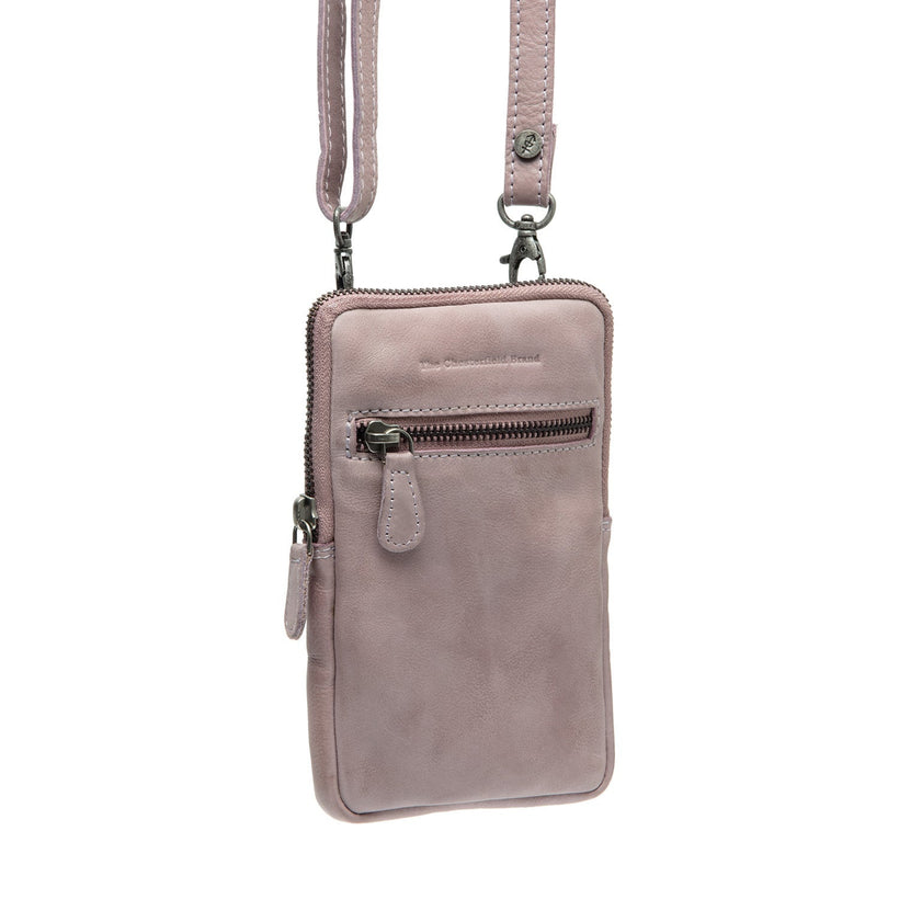 Salta Full-Grain Leather Phone Bag för Dam