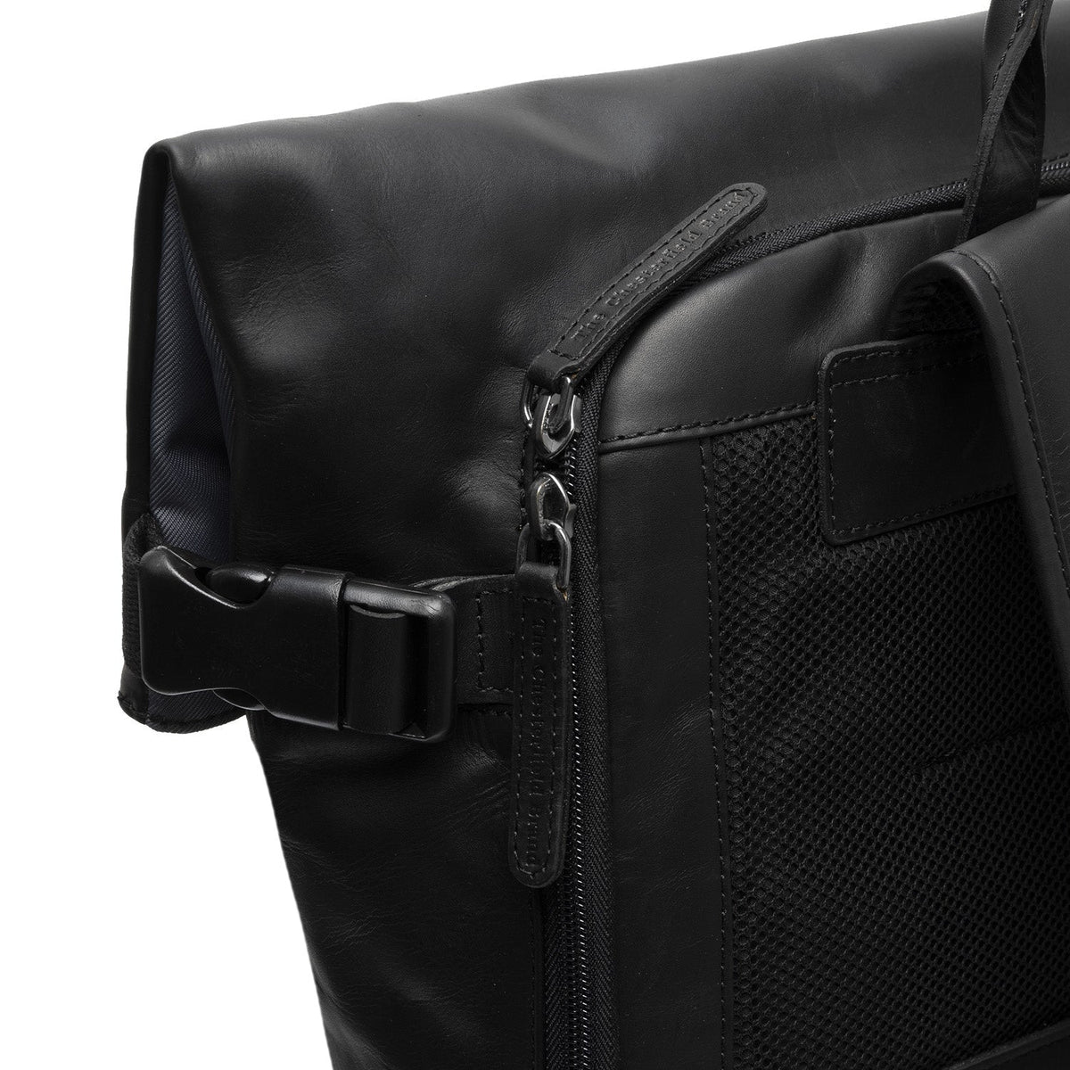 Bornholm Full-Grain Leather Roll-top Backpack för Dam – alternate product view 2