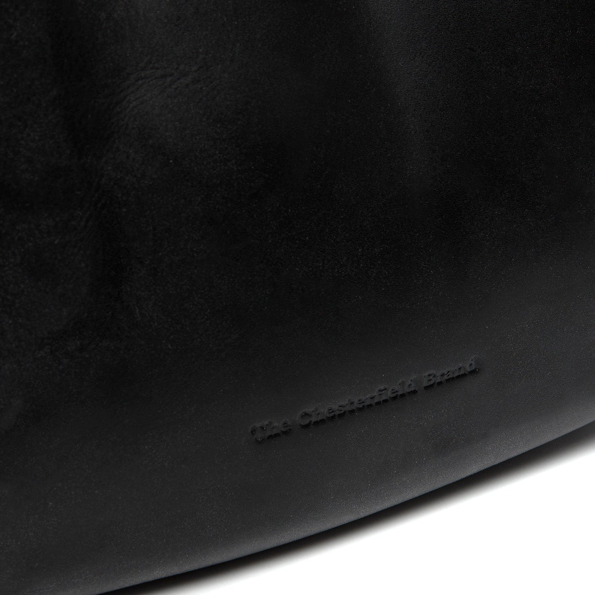 Alexandria Full-Grain Leather Shoulder Bag för Dam - Structured Side Profile Showing Gusset Depth &amp; Expansion Capacity