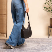 Alexandria Full-Grain Leather Shoulder Bag för Dam – alternate product view 3