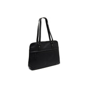 Branson Full-Grain Leather Shoulder Bag för Dam in Classic 100% Full-Grain Leather - Full Exterior Front Profile View | Buy Online