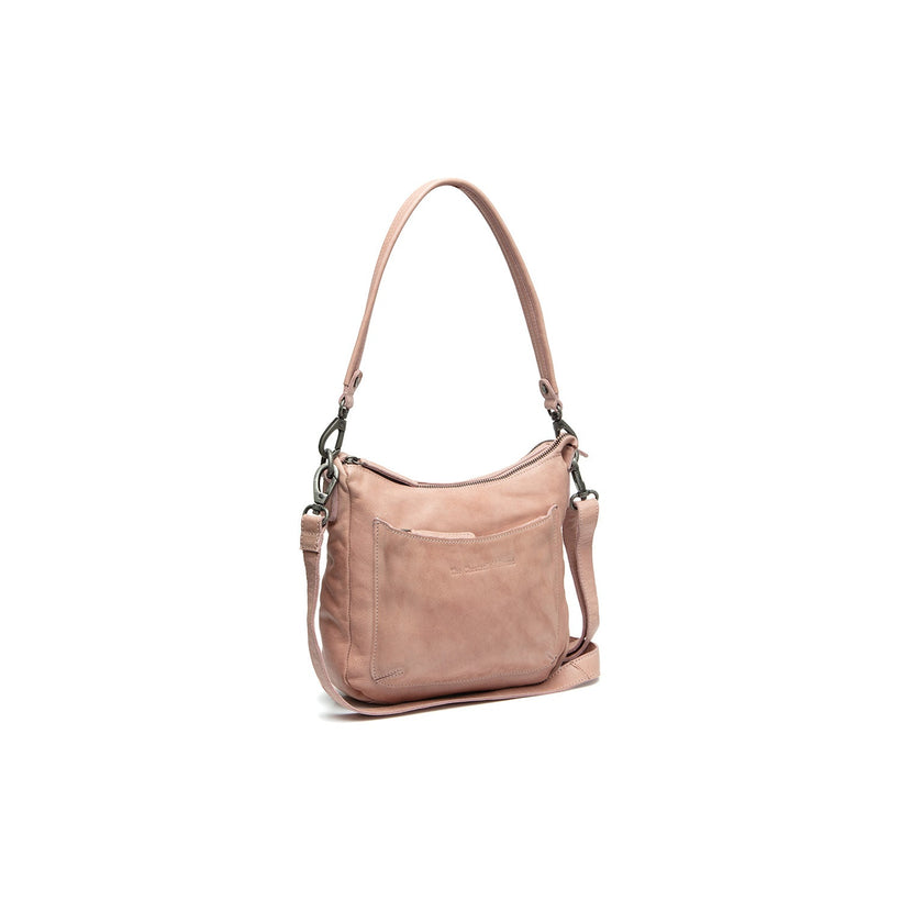 Caroline Full-Grain Leather Shoulder Bag för Dam