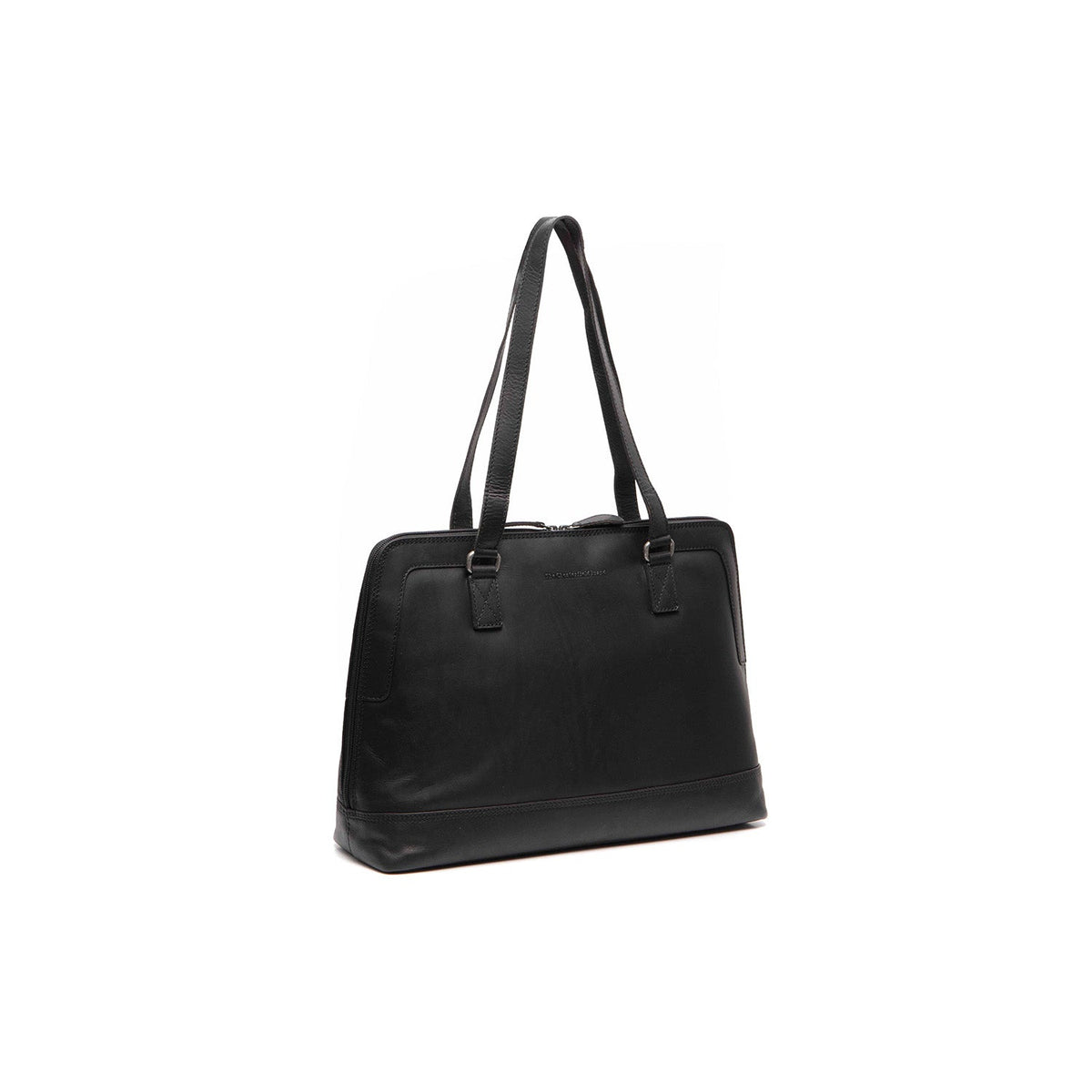 Elvar Full-Grain Leather Shoulder Bag för Dam in Classic 100% Full-Grain Leather - Full Exterior Front Profile View | Buy Online