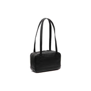Fenno Full-Grain Leather Shoulder Bag för Dam in Classic 100% Full-Grain Leather - Full Exterior Front Profile View | Buy Online