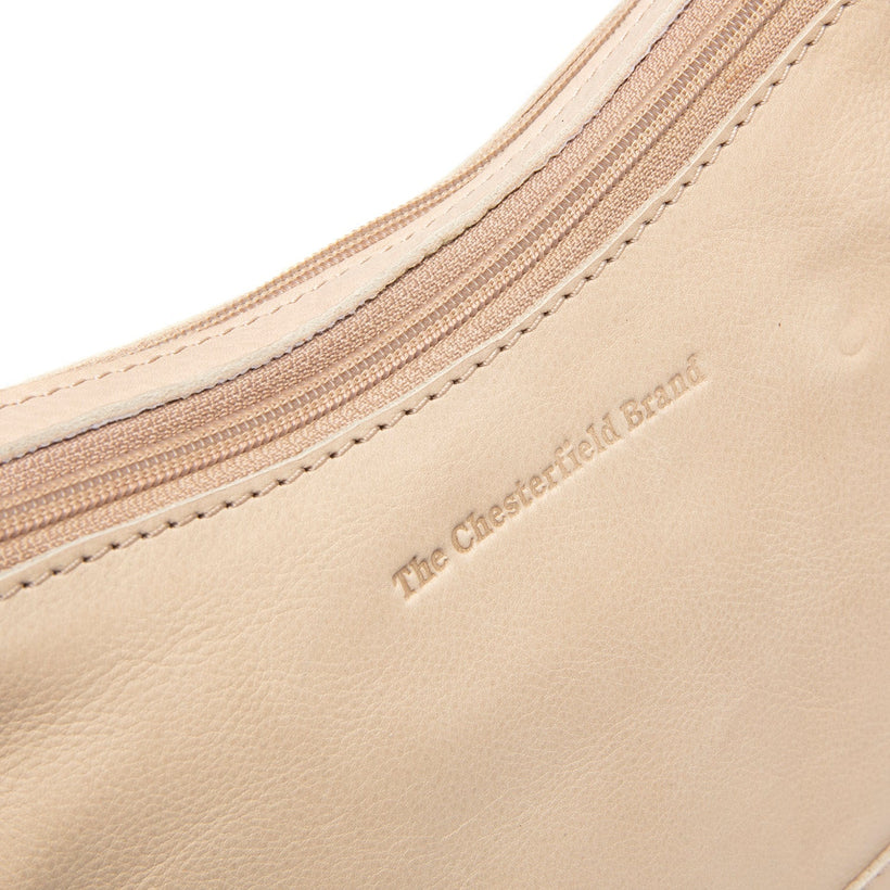 Irving Full-Grain Leather Shoulder Bag för Dam