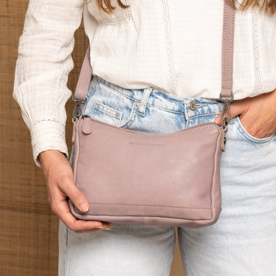 Irving Full-Grain Leather Shoulder Bag för Dam – alternate product view 2