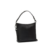 Jen Full-Grain Leather Shoulder Bag för Dam in Classic 100% Full-Grain Leather - Full Exterior Front Profile View | Buy Online