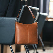 Jen Full-Grain Leather Shoulder Bag för Dam – alternate product view 2