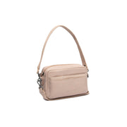 Liora Full-Grain Leather Shoulder Bag för Dam in Classic 100% Full-Grain Leather - Full Exterior Front Profile View | Buy Online