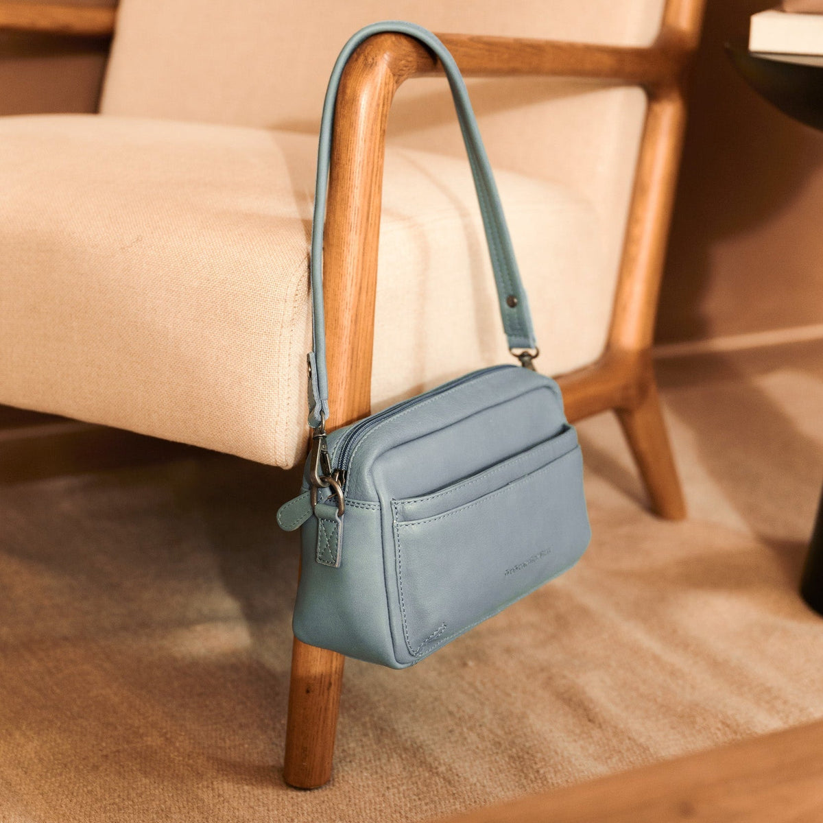 Liora Full-Grain Leather Shoulder Bag för Dam – alternate product view 2