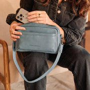 Liora Full-Grain Leather Shoulder Bag för Dam – alternate product view 3