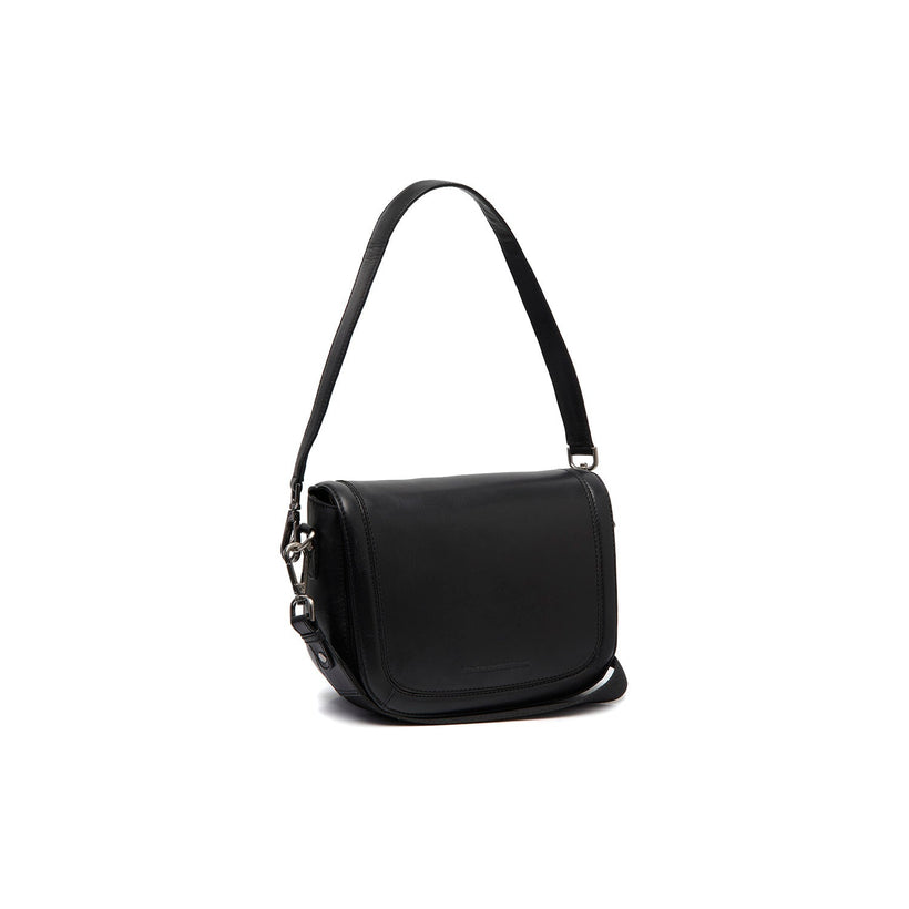 Lizzola Full-Grain Leather Shoulder Bag för Dam