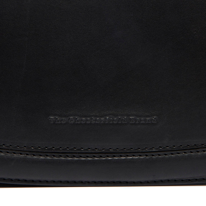 Lizzola Full-Grain Leather Shoulder Bag för Dam