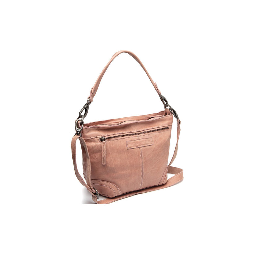 Lucy Full-Grain Leather Shoulder Bag för Dam