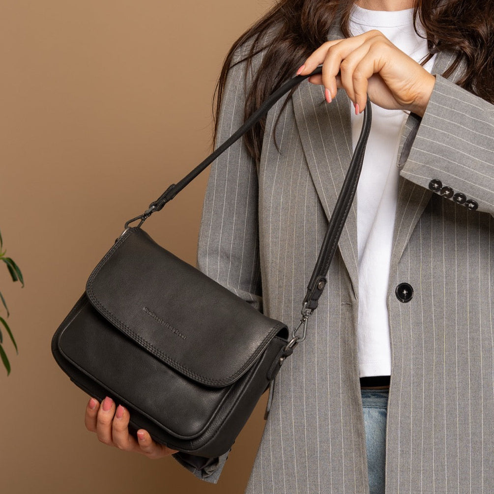 Miloa Full-Grain Leather Shoulder Bag för Dam – alternate product view 2
