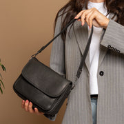 Miloa Full-Grain Leather Shoulder Bag för Dam – alternate product view 2