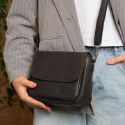 Miloa Full-Grain Leather Shoulder Bag för Dam – alternate product view 3