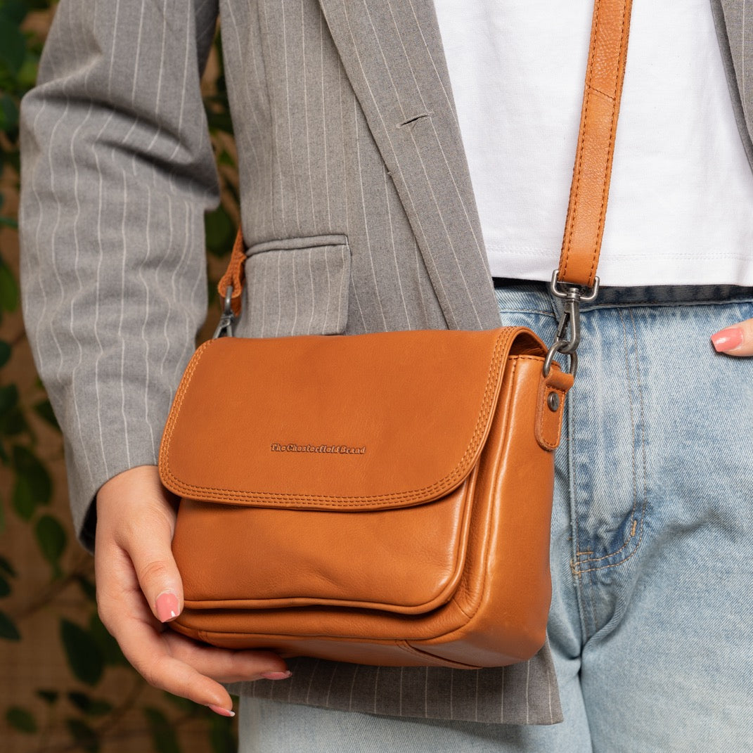Miloa Full-Grain Leather Shoulder Bag för Dam – alternate product view 2