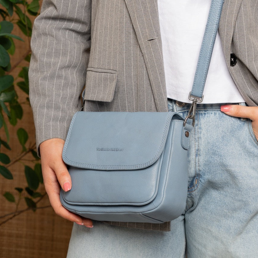 Miloa Full-Grain Leather Shoulder Bag för Dam – alternate product view 2