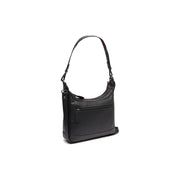 Mirave Full-Grain Leather Shoulder Bag för Dam in Classic 100% Full-Grain Leather - Full Exterior Front Profile View | Buy Online