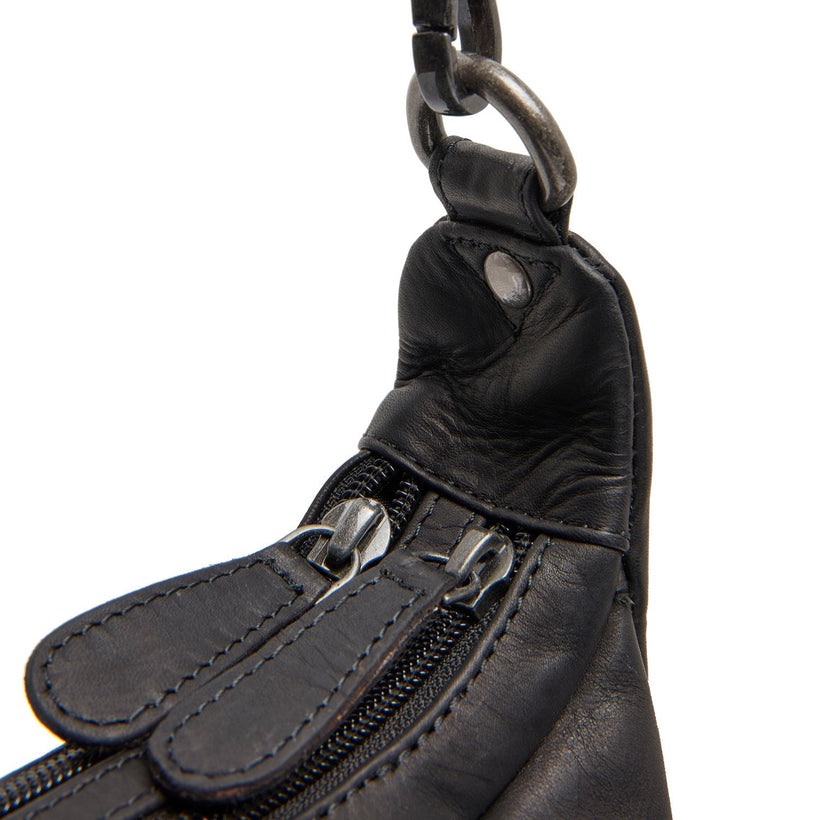Mirave Full-Grain Leather Shoulder Bag för Dam