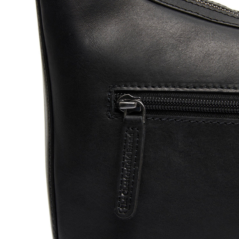 Moneva Full-Grain Leather Shoulder Bag för Dam