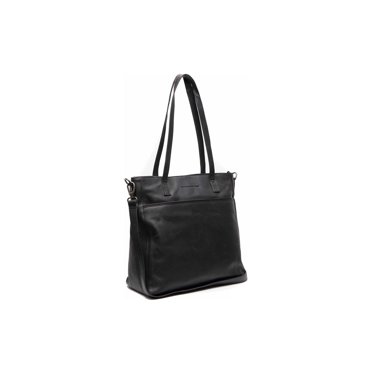 Mosel Full-Grain Leather Shoulder Bag för Dam in Classic 100% Full-Grain Leather - Full Exterior Front Profile View | Buy Online