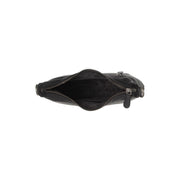 Solid Antique Brass Hardware &amp; Heavy-Duty Dual Zipper Detail on Nancy Full-Grain Leather Shoulder Bag för Dam