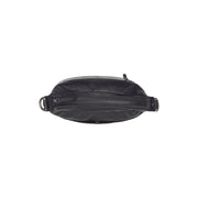 Solid Antique Brass Hardware &amp; Heavy-Duty Dual Zipper Detail on Olvia Full-Grain Leather Shoulder Bag för Dam