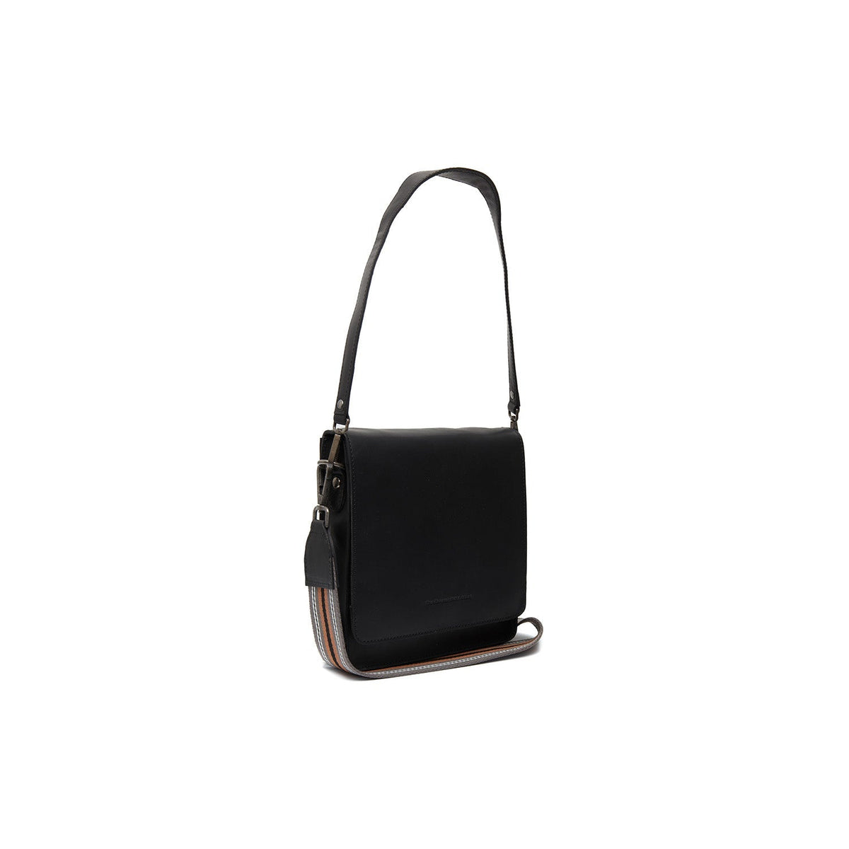 Osuna Full-Grain Leather Shoulder Bag för Dam in Classic 100% Full-Grain Leather - Full Exterior Front Profile View | Buy Online