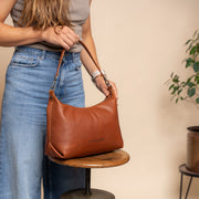 Skara Full-Grain Leather Shoulder Bag för Dam – alternate product view 3