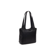 Tofino Full-Grain Leather Shoulder Bag för Dam in Classic 100% Full-Grain Leather - Full Exterior Front Profile View | Buy Online