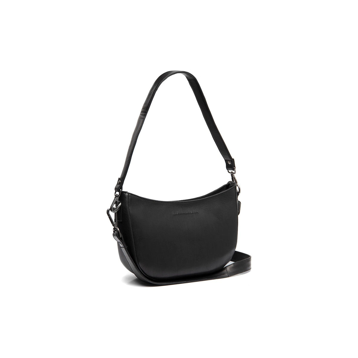 Valentano Full-Grain Leather Shoulder Bag för Dam in Tan 100% Full-Grain Leather - Full Exterior Front Profile View | Buy Online