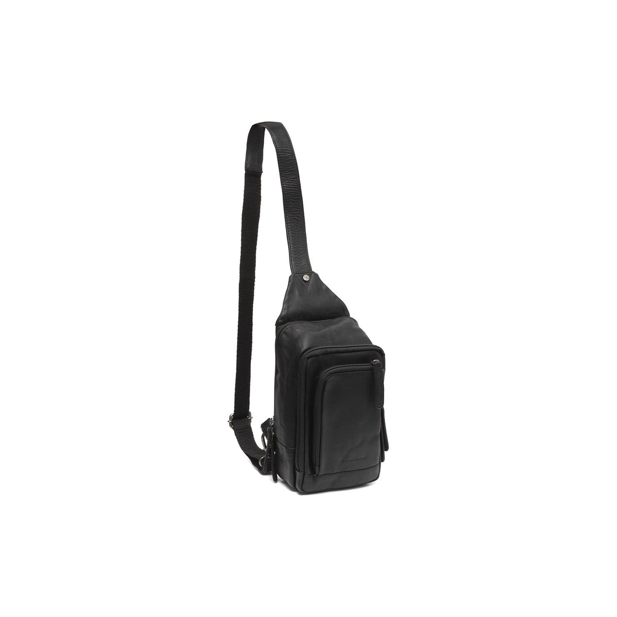 Leather Sling Bag Riga för Dam in Classic 100% Full-Grain Leather - Full Exterior Front Profile View | Buy Online