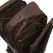 Leather Sling Bag Riga för Dam – alternate product view 3