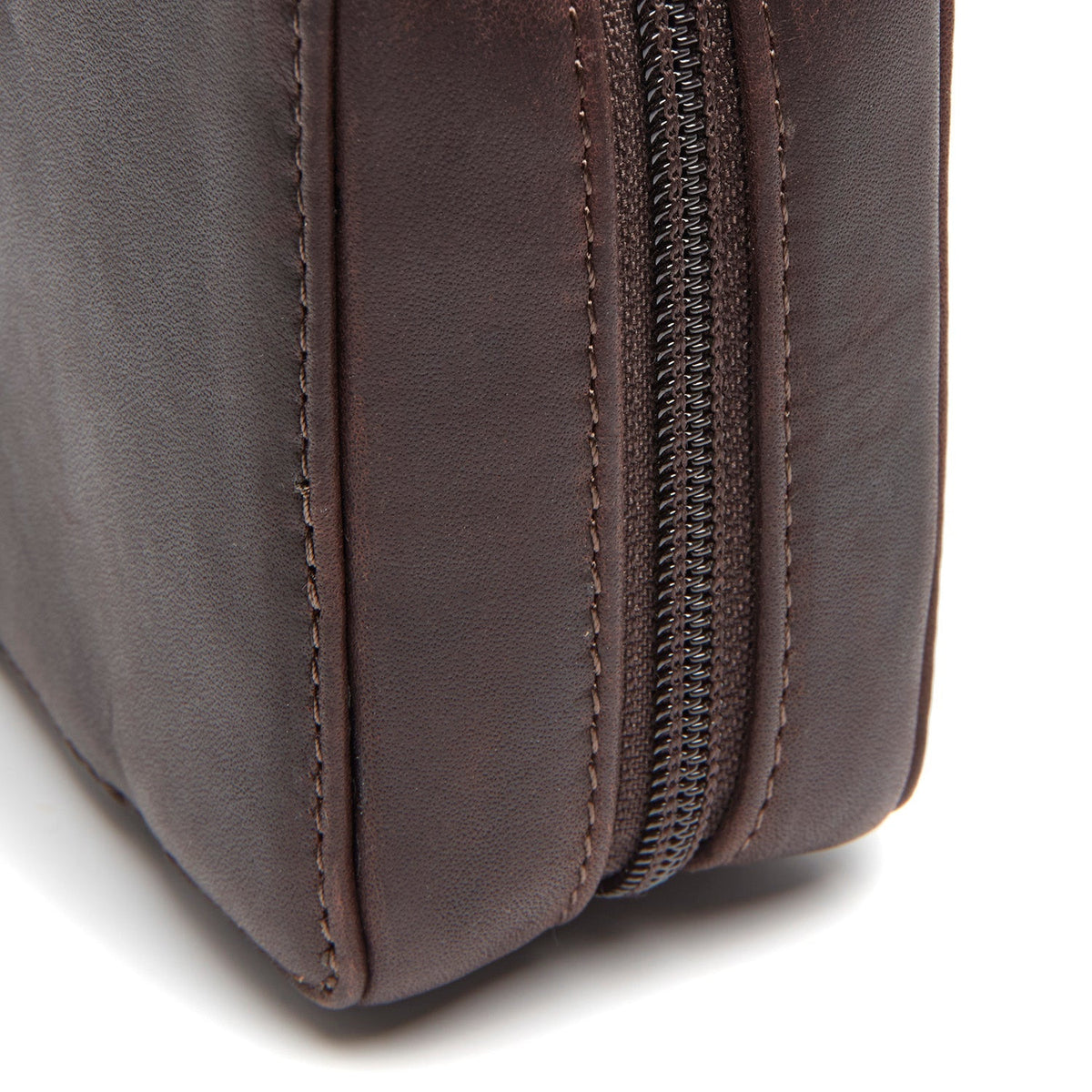 Brown Leather Tech-Organizer Ardan för Dam, detail view 1