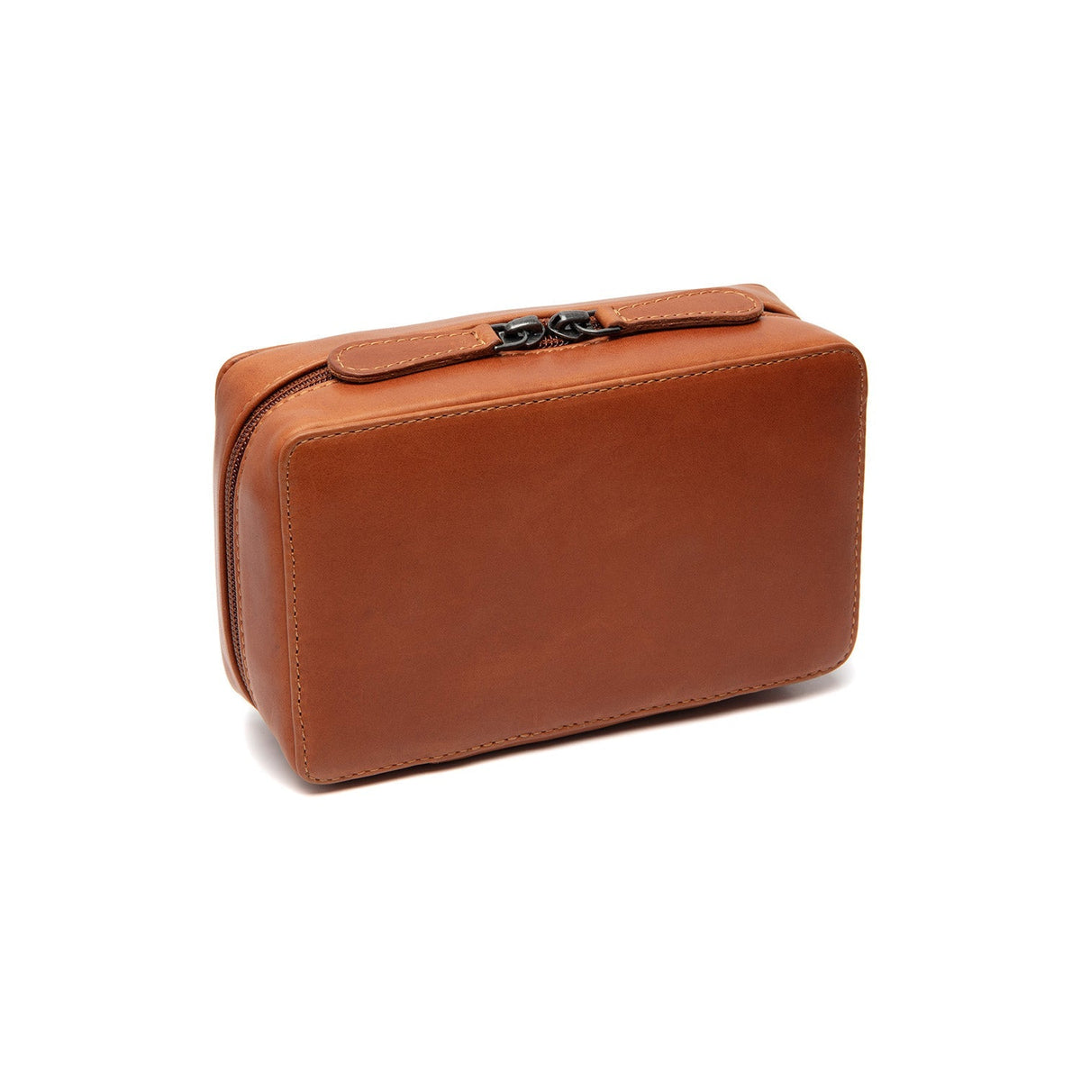 Cognac Leather Tech-Organizer Ardan för Dam, detail view 4