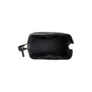 Close-Up Detail of Classic Collar &amp; Heavy-Duty Zipper Hardware on Biassa Full-Grain Leather Toiletry Bag för Dam