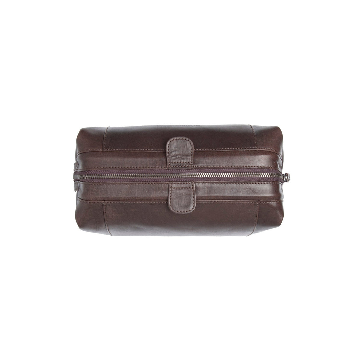 Biassa Full-Grain Leather Toiletry Bag för Dam – alternate product view 3