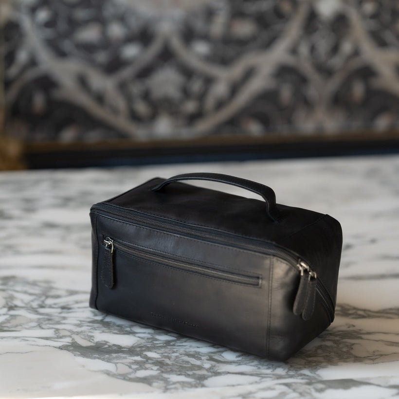 Elmia Full-Grain Leather Toiletry Bag för Dam