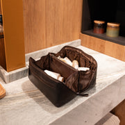 Elmia Full-Grain Leather Toiletry Bag för Dam – alternate product view 2
