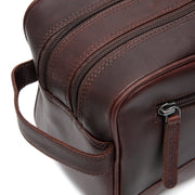 Stacey Full-Grain Leather Toiletry Bag för Dam – alternate product view 3