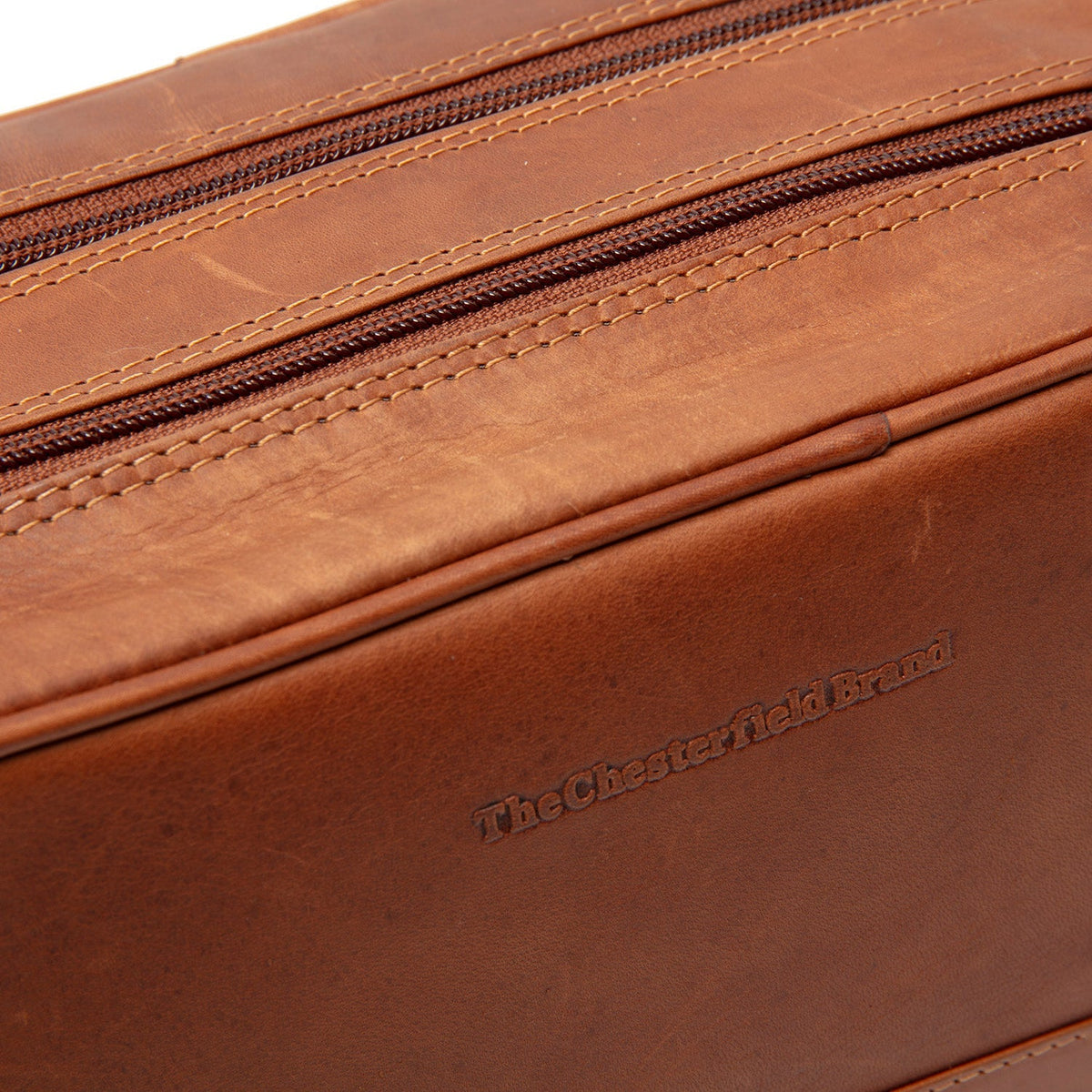 Stacey Full-Grain Leather Toiletry Bag för Dam – alternate product view 3