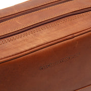 Stacey Full-Grain Leather Toiletry Bag för Dam – alternate product view 3