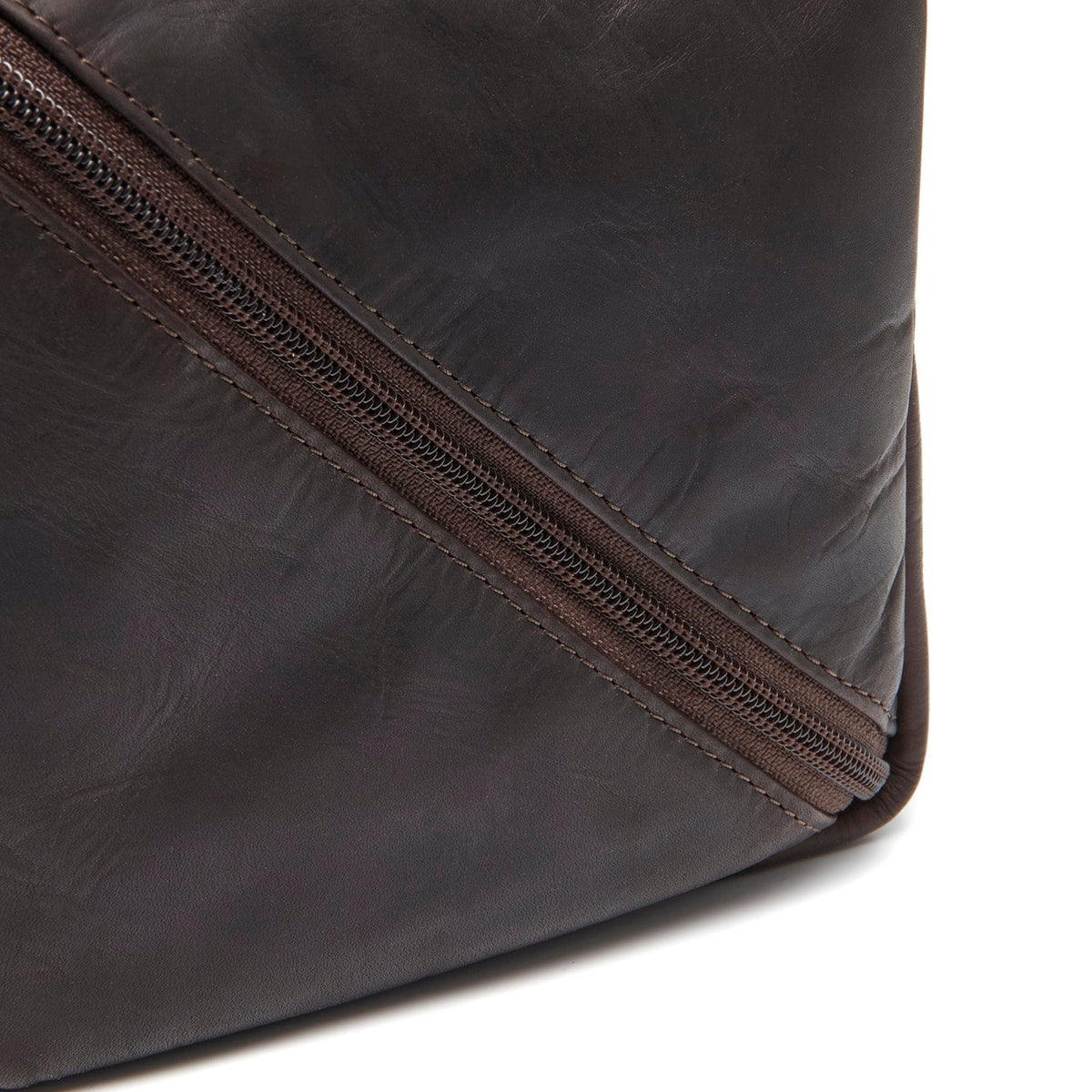Trevia Full-Grain Leather Toiletry Bag för Dam – alternate product view 3