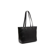 Astano Full-Grain Leather Tote Bag för Dam in Tan 100% Full-Grain Leather - Full Exterior Front Profile View | Buy Online