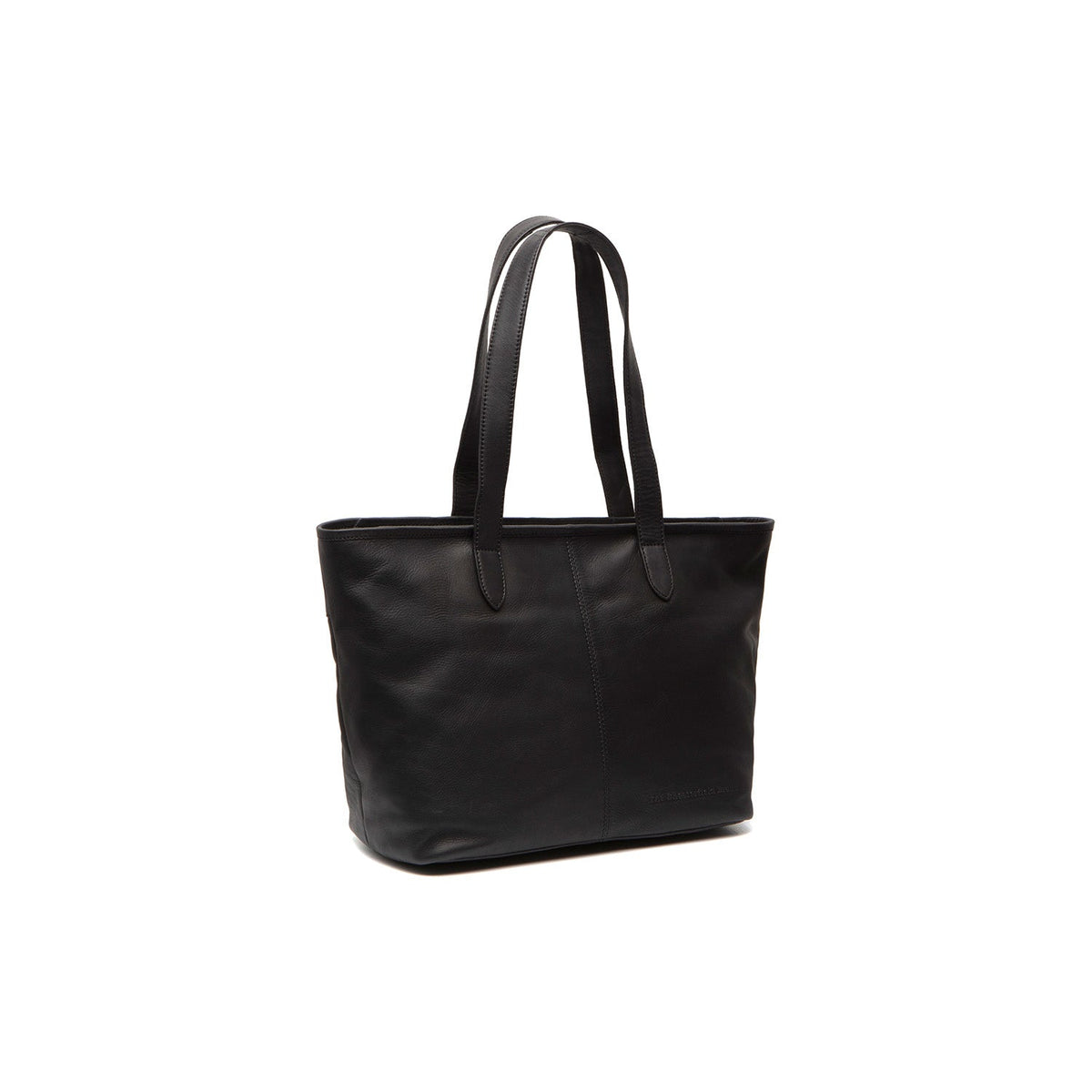 Monza Full-Grain Leather Tote Bag för Dam in Classic 100% Full-Grain Leather - Full Exterior Front Profile View | Buy Online