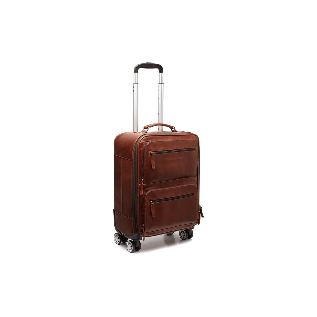 Leather Trolley San Marino för Dam in Classic 100% Full-Grain Leather - Front Profile View &amp; Tailored Silhouette | Buy Online