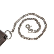 Bora Full-Grain Leather Waiter Wallet för Dam - Structured Side Profile Showing Gusset Depth &amp; Expansion Capacity