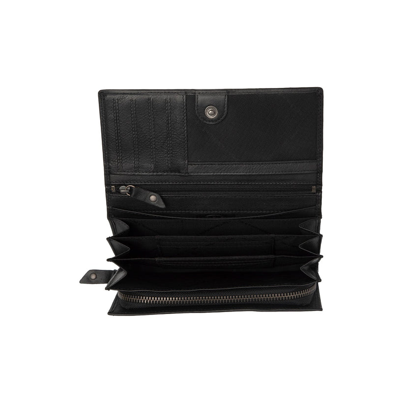 Arvento Full-Grain Leather Wallet för Dam